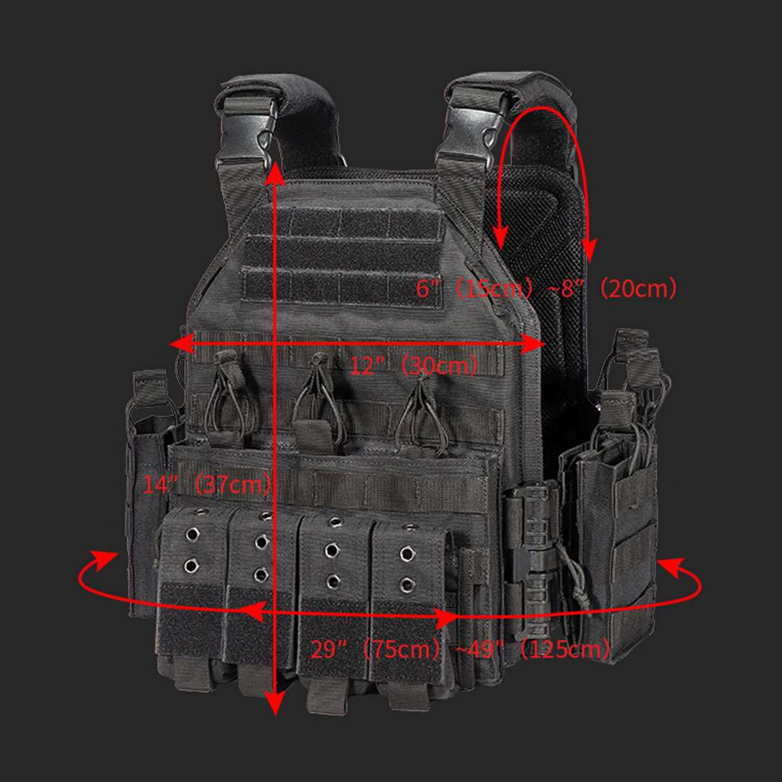 Tactical Size Chart