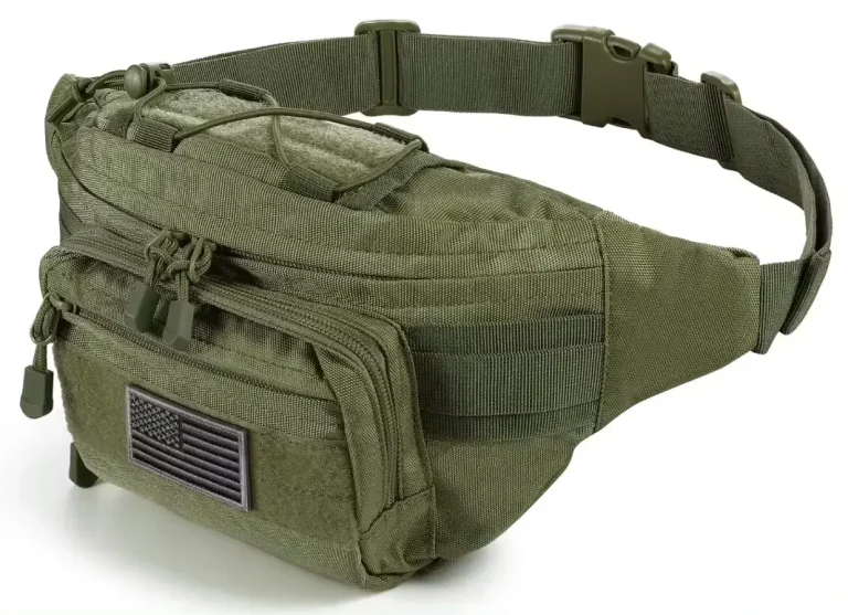 olive green tactical fanny pack waist pack