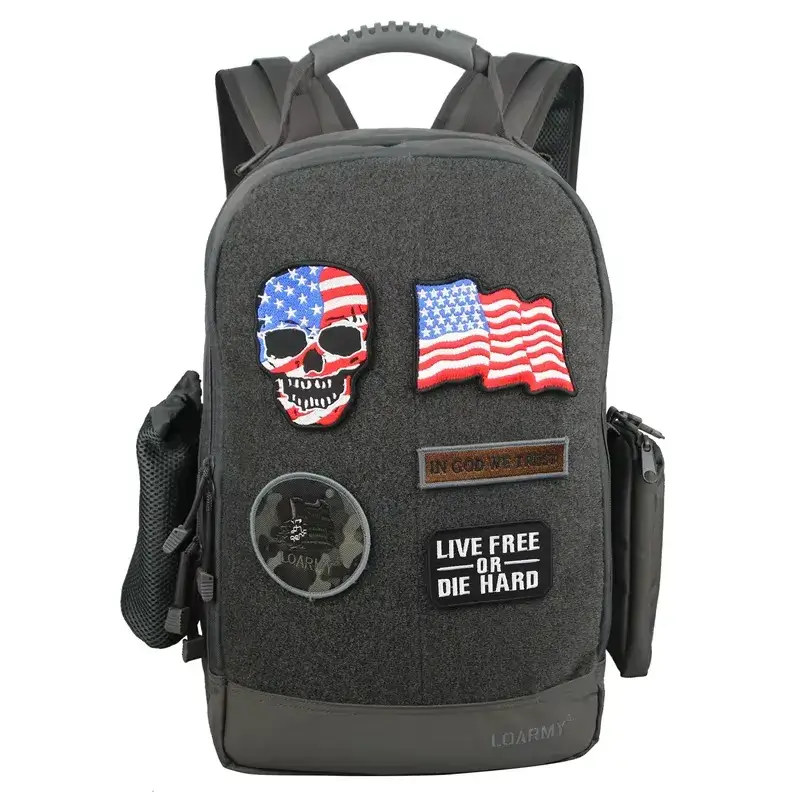 black tactical laptop backpack