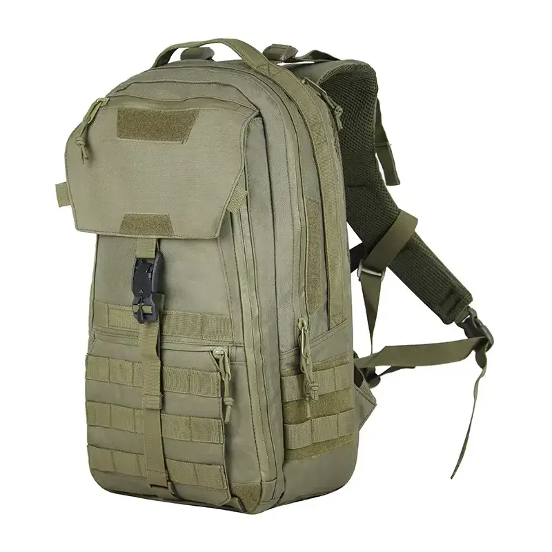 military green backpack expandable