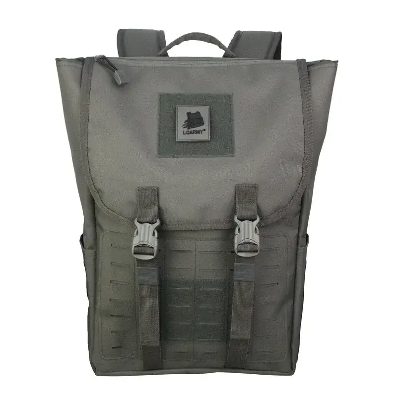 business travel backpack tactical gray