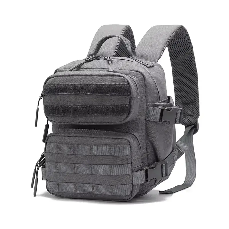 mini tactical backpack gray