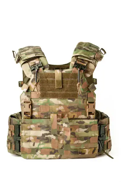 camouflage body armor